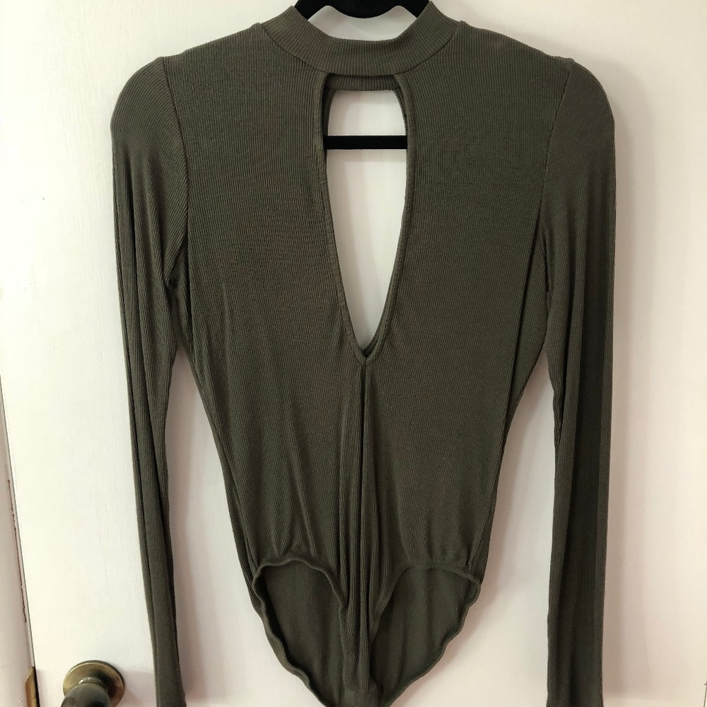 Green bodysuit